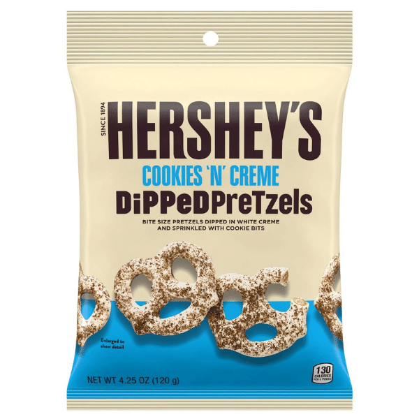 Hershey's Dipped Pretzels Cookies'n'Creme (120g)