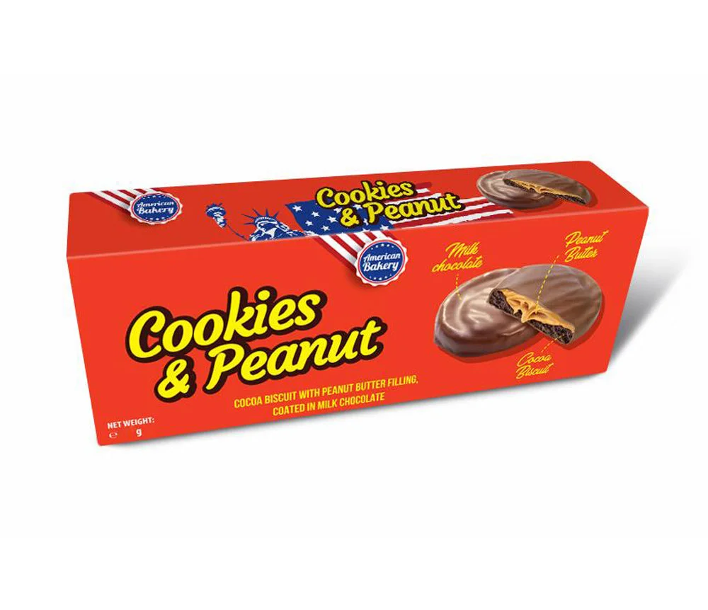 American Bakery Cookies & Peanut (96g)